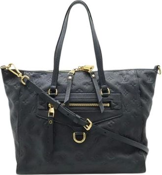 Louis Vuitton Pre-owned Handbags, female, Black, Size: ONE SIZE Pre-owned Canvas Handbag