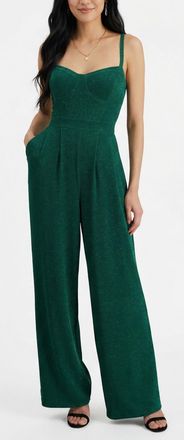 Rachel Roy Serena Sleeveless Corset Jumpsuit