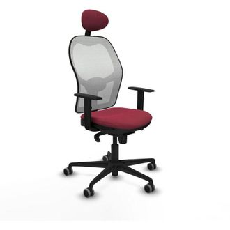 Piqueras y Crespo Silla De Oficina Con Cabecero Jorquera Piqueras Y Crespo 1d036g1 Granate