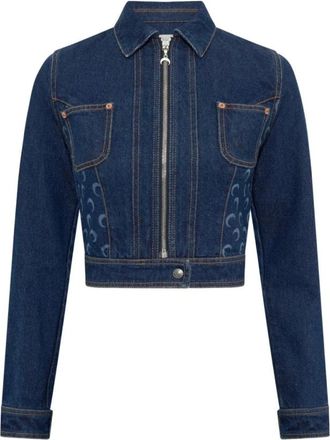 Marine Serre Donna, Giacche, Blu, M, new