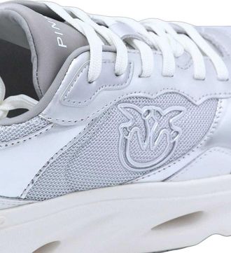 Pinko Womens Sneakers Silver Footwear Sports