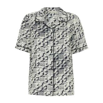Tory Burch Dames, Blouses & Shirts, Veelkleurig, Maat: S Zijde