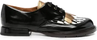 Chie Mihara Jeripa Fringed Checkered Loafers