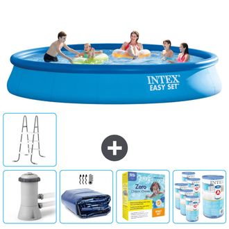 Intex Piscina Easy Set Redonda - 457x84 Cm - 8-piezas Scb27