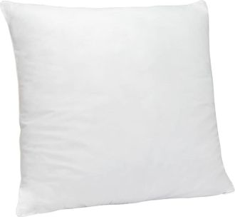 OEM Juego De 2 Almohadas De Fibra De 60x60 Cm, Con Funda De Algod&oacute;n Anti&aacute;caros Y Baja Firmeza