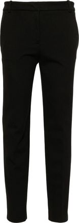 Pinko Pinko Womens Black Milano-knit Slim Trousers viscose - Size EU 36 (Womens)