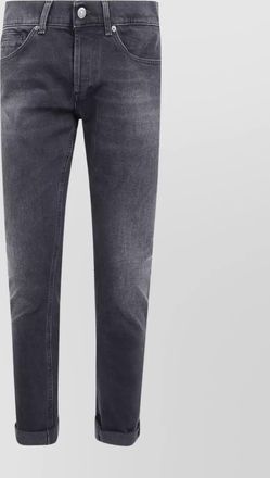 Dondup casual trousers rolled cuffs
