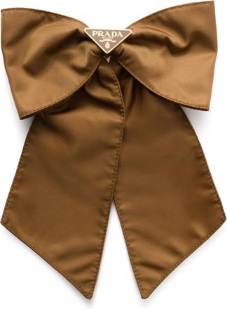 Prada Fermaglio Re-Nylon - Marrone