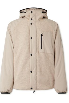 Loro Piana Apo Panelled Storm System Cashmere-Jersey Hooded Ski Jacket