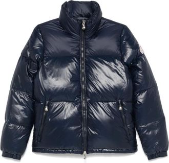 Pyrenex Down Jackets, female, Blue, Size: 2XS Blue Down-Filled Quilted Coat