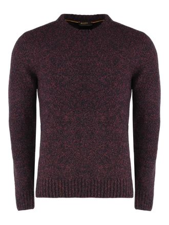 Moorer Trui met ronde hals - Rood