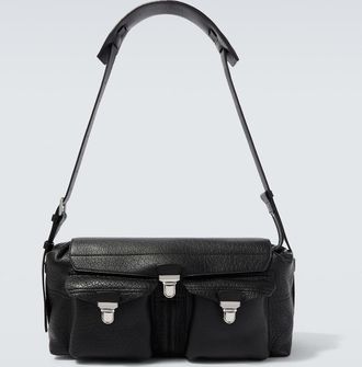 Christophe Lemaire Soft Gear leather shoulder bag