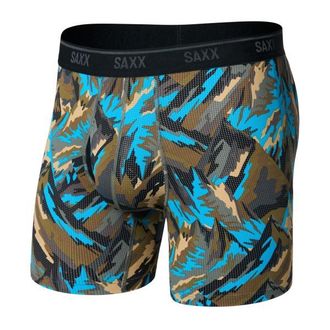 Saxx Quest Quick-Dry Mesh Boxer Brief Fly Kunstfaserunterw&auml;sche f&uuml;r Herren | bunt