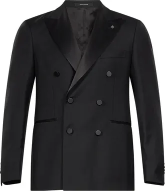Tagliatore Double-breasted Peak-lapel Suit
