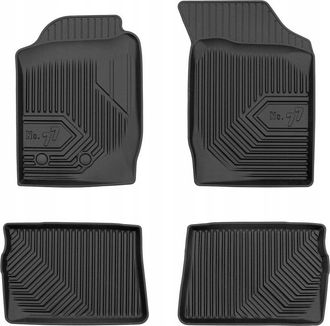 OEM Alfombrillas Para Renault Thalia 1 2001-2006, Alfombrillas De Puerta, Alfombrillas De Goma Para Puerta, Bandeja 77