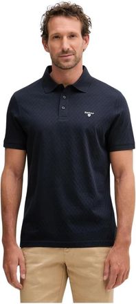 Barbour Sutton Poloshirt - Heren - Polos - Blauw - 2XL - Katoen - Tops