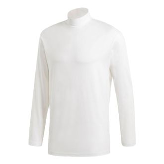 adidas Mens Y-3 Solid Color Casual Long Sleeves White GK4496