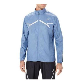 Asics Lite Show Running Jacket Denim Blue 2011C875-401
