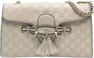 Gucci Pre-owned Cross Body Bags, female, Beige, Size: ONE SIZE Pre-owned The Emily