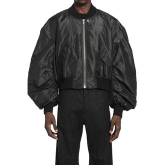 Rick Owens Bomber Secchia Flight - male - Rick Owens - Bomber Jackets - Black - M - Jackets