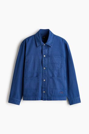 H&M Overshirt aus Canvas - Blue