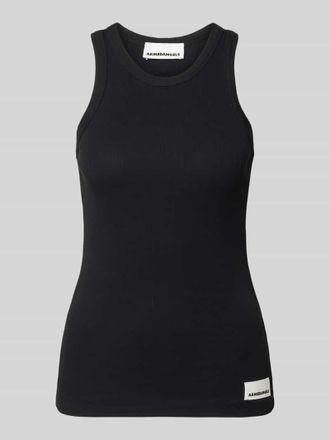 Armedangels Armedangels Slim Fit Tank Top aus Baumwoll-Mix Modell KANITAA in Black, Gr&ouml;&szlig;e XL