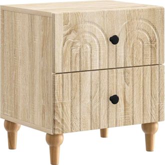vidaXL Armario De Noche Con Caj&oacute;n Roble Sonoma 43 X 34,5 X 48 Cm Vidaxl