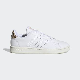 adidas Unisex Advantage Shoes - Off-White - Size UK 6