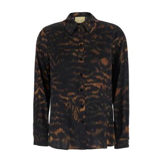 Momoni Camicia in Seta Arles - - Blouses & Shirts - Donna - Multicolore - M