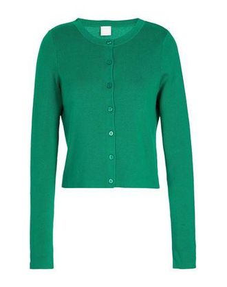 8 by YOOX KNIT SLIM FIT CROPPED CARDIGAN