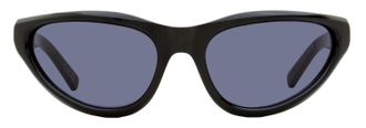 Marni Mavericks Wrap-Around Acetate Sunglasses - Black
