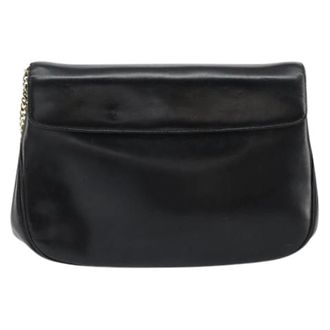 Dior Pre-owned Vintage Chain Flap Shoulder Bag - - Pre-owned - Donna - Nero - ONE SIZE
