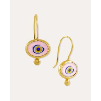 Ottoman Hands Alara Evil Eye Drop Earrings in Gold at Nordstrom