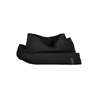 Calvin Klein Cotton Knit Scarf - Black