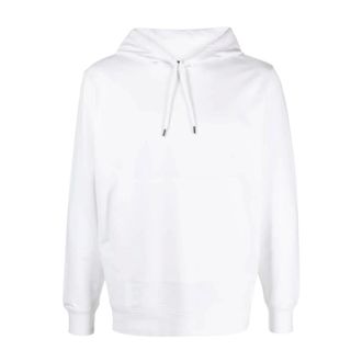 C.P. Company Hoodies, male, White, Size: XL White Metropolis Sweaters with Logo Print
