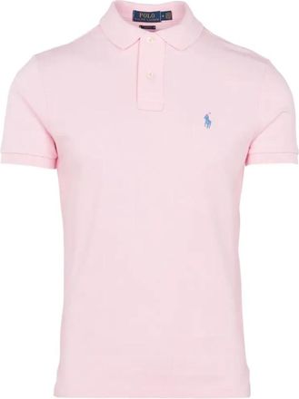 Ralph Lauren Polo Ralph Lauren - Heren - Polos - Roze - 2XL - Katoen - Tops