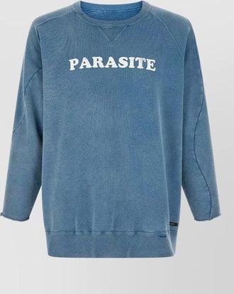 Undercover graphic crew neck sweatshirt raglan sleeves