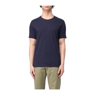 Fay T-Shirts, male, Blue, Size: 2XL Blue T-shirts and Polos