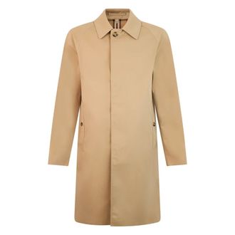 Burberry Heren, Mantels, Beige, Maat: M Katoen