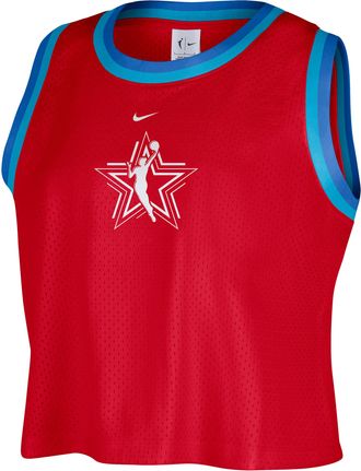 Nike Womens WNBA All-Star Weekend Mesh Tank Top in Red | IQ8390-657