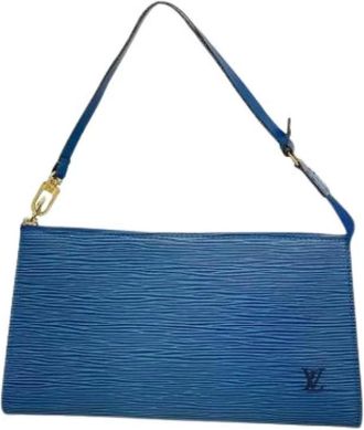 Louis Vuitton Pre-owned Shoulder Bags, female, Blue, Size: ONE SIZE Pre-owned Pochette Accessoires