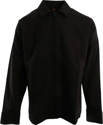 HUGO BOSS Hombre, Sudaderas, Negro, Talla: S