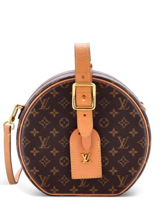 Louis Vuitton Petite Boite Chapeau Bag Monogram Canvas crossbody bag - Marrone