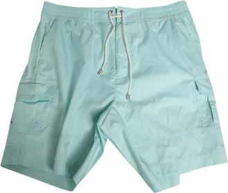 Dolce & Gabbana Swimwear Shorts - Heren - Strandmode - Blauw - S - Nylon - Badmode