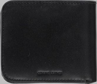 Fred Perry Bifold Leather Wallet - Black