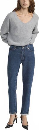 Frame Denim The Borrowed Jean In Blue