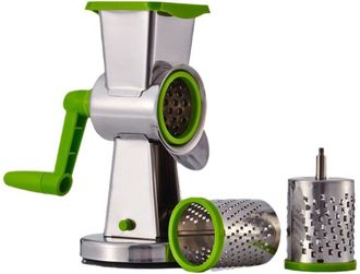 OEM Rallador De Queso De Acero Inoxidable, Rallador De Queso, Triturador De Queso Giratorio, Herramienta En Espiral, Rallador De Queso Duro