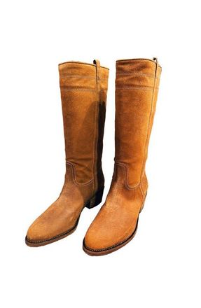 Fortela Camperos Western Boots in Almond at Nordstrom, Size 37.5