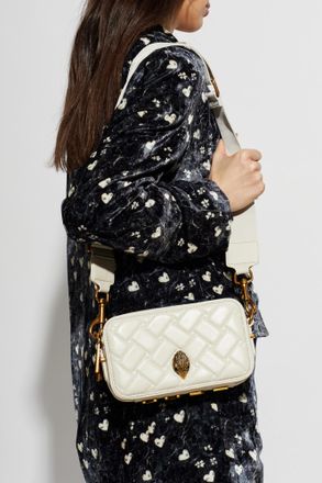 Kurt Geiger Kensington Camera Shoulder Bag, Womens, Cream