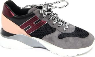Hogan Active One Sneakers - Dames - Sneakers - Veelkleurig - 36 EU - Leer - Schoenen